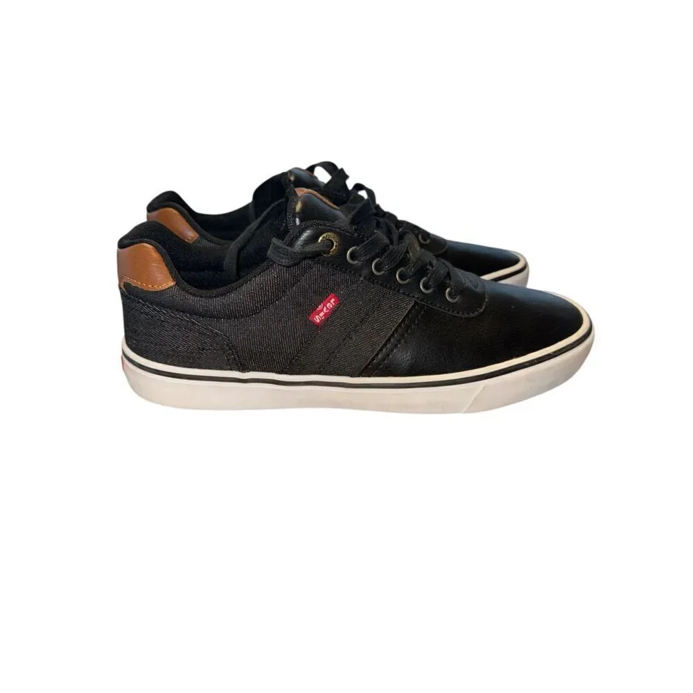 Levi's Comfort Men's SHOES, Black Low Cut Model 51776101A Size 8.5